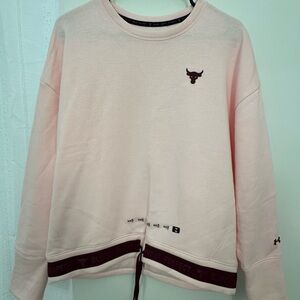 Under Armour Light Pink Crewneck Sweatshirt